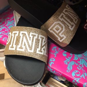 Pink by Victory secret slides